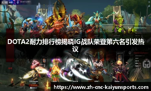 DOTA2耐力排行榜揭晓IG战队荣登第六名引发热议